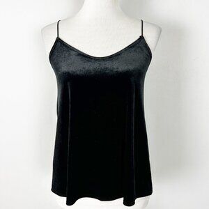 Y2K Velvet Cami Tank Top Whimsigoth Romantic Dark Fairy Size Small Women's